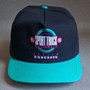 VINTAGE Sport Truck Nationals 93: Stylin Concepts USED Hat (Snapback, 1993)
